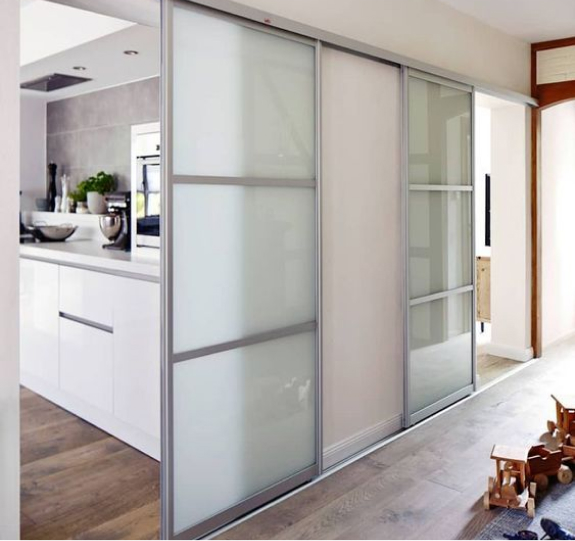 single sliding door